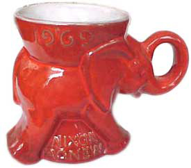 Frankoma Elephant Mug